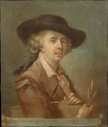 Portrait of Edouard Gautier-Dagoty, 1783. Creator: Carlo Lasinio