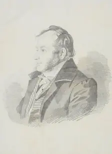 Portrait of E.E. Jungcurt, 1830s. Creator: Hampeln, Carl, von (1794-after 1880)