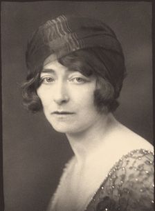 Portrait of Eileen Gray (1878-1976), 1914. Creator: Beresford, George Charles (1864-1938)