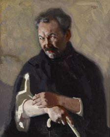 Portrait of Eino Leino, 1922. Creator: Antti Faven