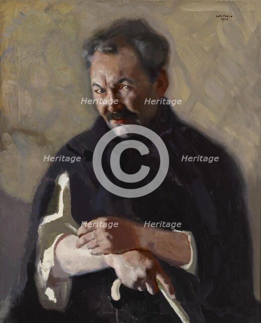 Portrait of Eino Leino, 1922. Creator: Antti Faven.