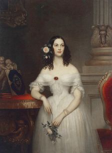 Portrait of Ekaterina Alexeyevna Shcherbatova (1818-1869), 1840