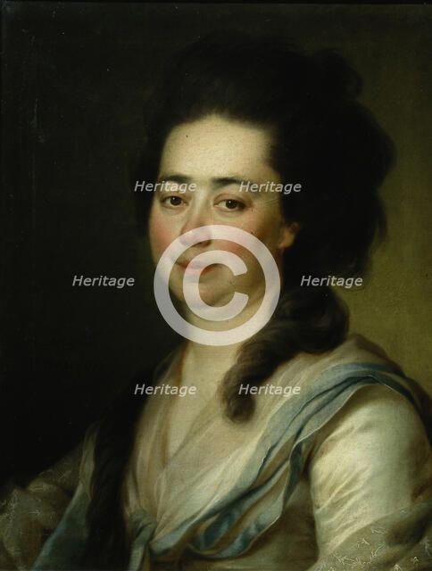 Portrait of Ekaterina Andreyevna Bakunina, 1782. Artist: Levitsky, Dmitri Grigorievich (1735-1822)