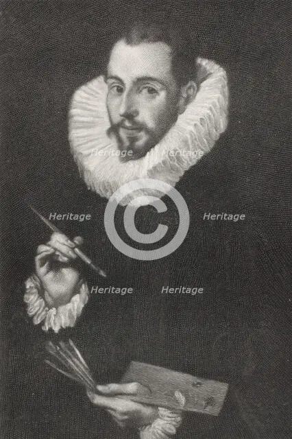 Portrait of El Greco, c1560s, 1894. Creator: Unknown.