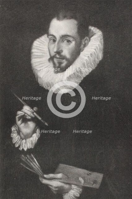 Portrait of El Greco, c1560s, 1894. Creator: Unknown.