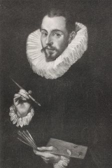 Portrait of El Greco, c1560s, 1894. Creator: Unknown