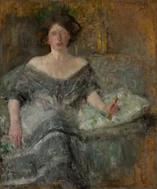 Portrait of Elza Krauze, 1912. Creator: Olga Boznanska