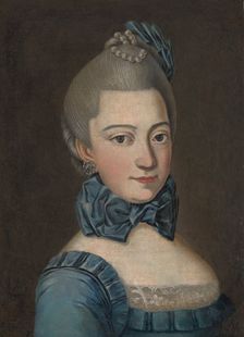 Portrait of Elzbieta Potocka née Wielopolska, between 1767-1771. Creator: Unknown
