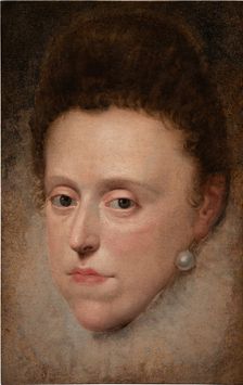 Portrait of Eleanor de Medici (1567-1611), Duchess of Mantua, c1600-1602. Creator: Pourbus, Frans, the Younger (1569-1622)