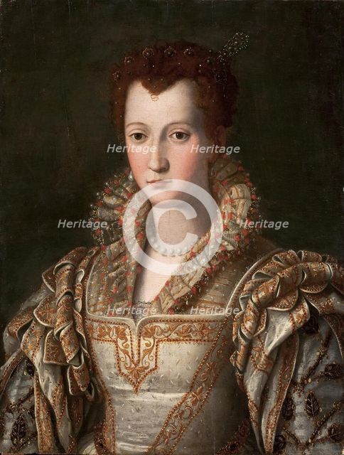 Portrait of Eleanor of Toledo (1522-1562), wife of Grand Duke Cosimo I de' Medici.