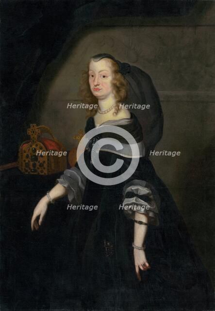 Portrait of Eleonór Mantová (Portrait of Noblewoman), after 1650. Creator: Unknown.
