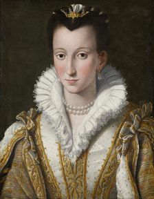 Portrait of Eleonora di Garzia di Toledo, called Dianora (?), c1571-1576. Creator: Workshop of Alessandro Allori
