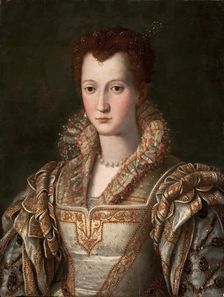 Portrait of Eleonora (Dianora) Medici of Toledo, 1573. Creator: Alessandro Allori
