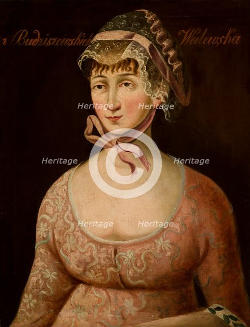 Portrait of Eleonora Walewska née Budziszewska, c1790. Creator: Unknown.