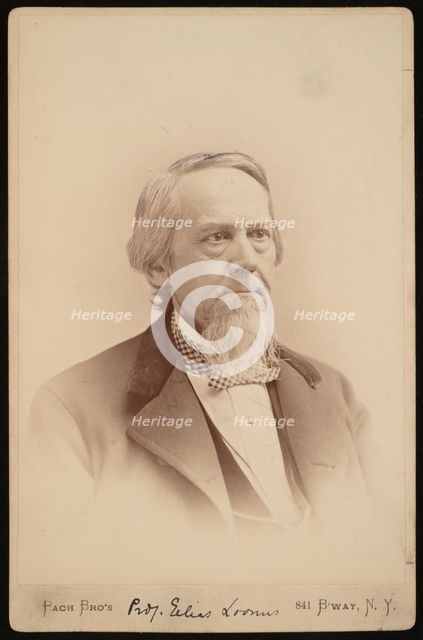 Portrait of Elias Loomis (1811-1889), Between 1883 and 1889. Creator: Pach Bros.