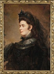 Portrait of Elisabeth of Bavaria, c1890. Creator: Anonymous ()