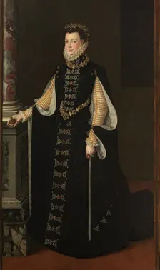 Portrait of Elisabeth of Valois, between 1561 and 1565. Creator: Sofonisba Anguissola