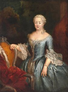 Portrait of Elisabeth Christine of Brunswick-Wolfenbüttel (1691-1750), Holy Roman Empress. Creator: Anonymous