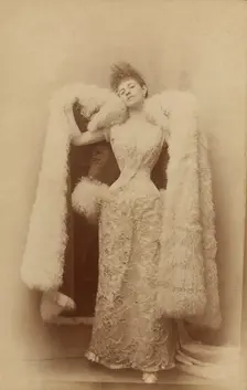 Portrait of Élisabeth, Countess Greffulhe (1860-1952), c1886. Creator: Anonymous ()