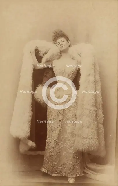 Portrait of Élisabeth, Countess Greffulhe (1860-1952), c1886. Creator: Anonymous ().