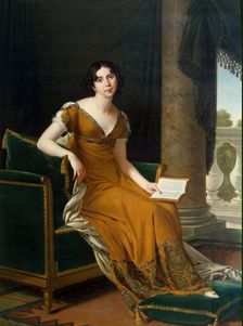 Portrait of Elisabeth Demidova, 1800. Creator: Robert Lefevre