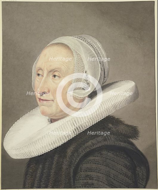 Portrait of Elisabeth van Teffelen, 1791. Creator: Cornelis van Noorde.
