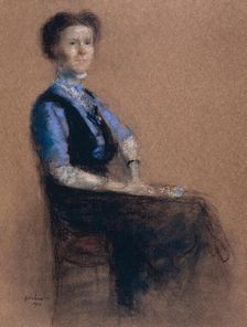 Portrait of Eliza M. Niblack, 1912. Creator: Glen Cooper Henshaw