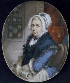 Portrait of Elizabeth Malin, Housekeeper at the Royal Academy, 1788. Creator: Philip Jean