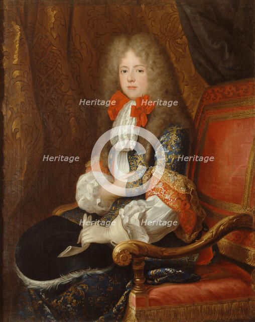 Portrait of Elizabeth Charlotte, Princess Palatine (1652-1722), Duchess of Orléans, c1675. Creator: Elle; Louis Ferdinand; the Younger (1648-1717).