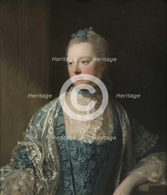 Portrait of Elizabeth, Countess of Salisbury, née Keet (1721-1776), 1769. Creator: Ramsay, Allan (1713-1784).