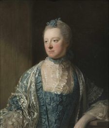 Portrait of Elizabeth, Countess of Salisbury, née Keet (1721-1776), 1769. Creator: Ramsay, Allan (1713-1784)