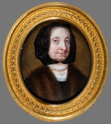 Portrait of Elizabeth Cromwell, Daughter of Oliver Cromwell, c.1650. Creator: Paul Prieur