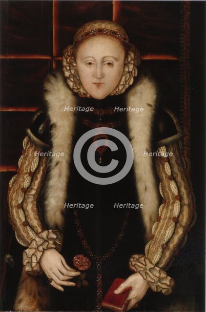 Portrait of Elizabeth I of England, c. 1560. Artist: English master  