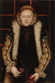 Portrait of Elizabeth I of England, c. 1560. Artist: English master
