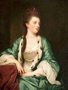 Portrait of Elizabeth Kerr (1745-1780), marchioness of Lothian, 1769. Creator: Reynolds, Sir Joshua (1732-1792)
