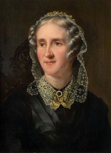 Portrait Of Elizabeth Stockdale Wilkinson (1799-71), 1853. Creator: Reuben T W Sayers