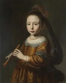 Portrait of Elizabeth Spiegel, 1639. Creator: Dirck Dircksz. Santvoort (Dutch, 1610/11-1680)