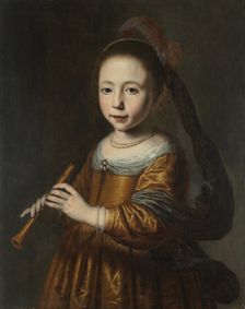 Portrait of Elizabeth Spiegel, 1639. Creator: Dirck Dircksz. Santvoort (Dutch, 1610/11-1680)