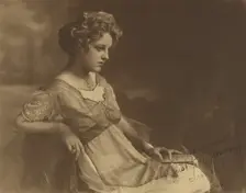 Portrait of Ella, 1914. Creator: Fred Hartsook