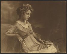 Portrait of Ella, 1914. Creator: Fred Hartsook