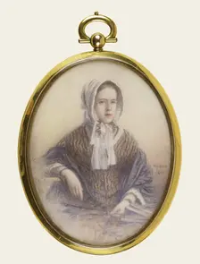 Portrait of Ellen Harper Walters, 1897. Creator: William Jacob Baer