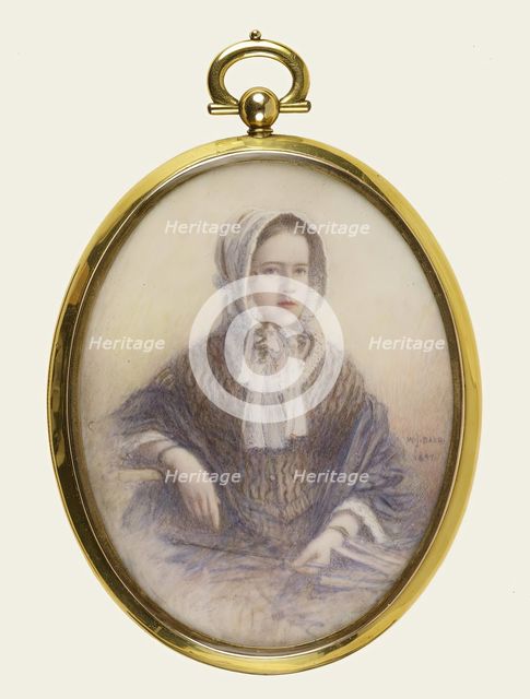 Portrait of Ellen Harper Walters, 1897. Creator: William Jacob Baer.