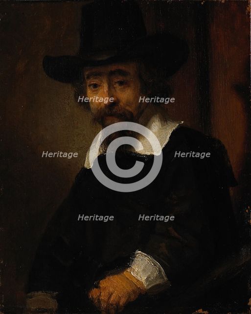 Portrait of Ephraim Bueno. Artist: Rembrandt van Rhijn (1606-1669)