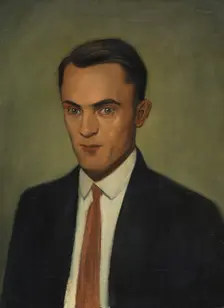 Portrait of Erwin Hildinger, 1928. Creator: Scholz, Georg (1890-1945)