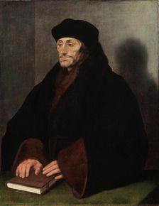 Portrait of Erasmus of Rotterdam (1466/69-1536), 1523. Artist: Hans Holbein the Younger
