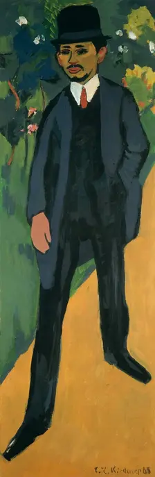 Portrait of Erich Heckel, 1910
