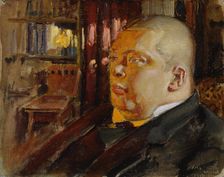 Portrait of Eric O. W. Ehrström, 1919. Creator: Akseli Gallen-Kallela