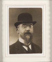 Portrait of Erik Satie (1866-1925). Creator: Anonymous