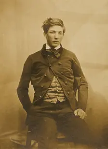 Portrait of Ernest Benoist, 1855-1857. Creators: Octave Benoist, Achille Deveria