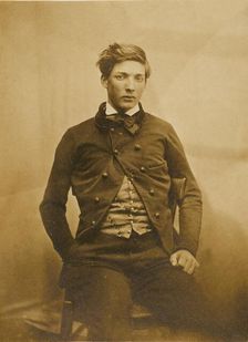 Portrait of Ernest Benoist, 1855-1857. Creators: Octave Benoist, Achille Deveria